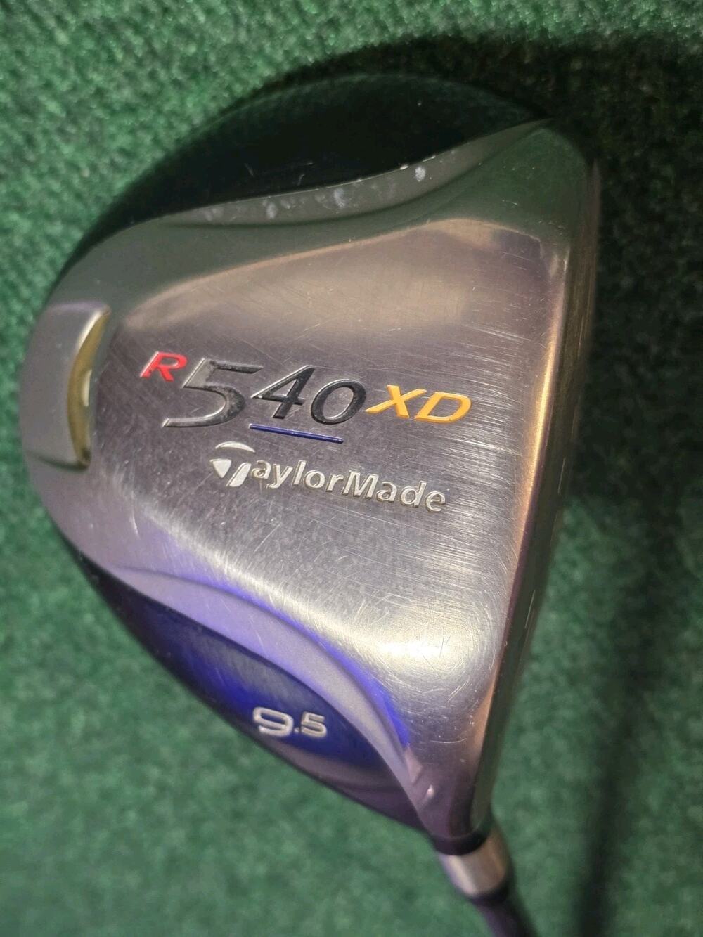 Taylormade R540 Xd 9.5° Driver Regular Flex Tm Shaft 44.5” RH Good Grip